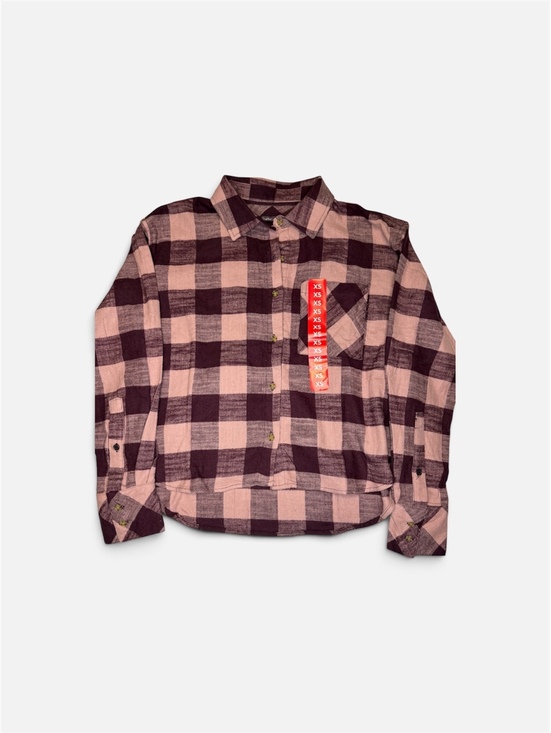 Scotch & Soda Tops - NWT Scotch & Soda Women’s Long Sleeve Plaid Flannel Button-up Shirt